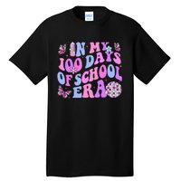 In My 100 Days Of School Era Retro Disco 100th Day Of School Tall T-Shirt