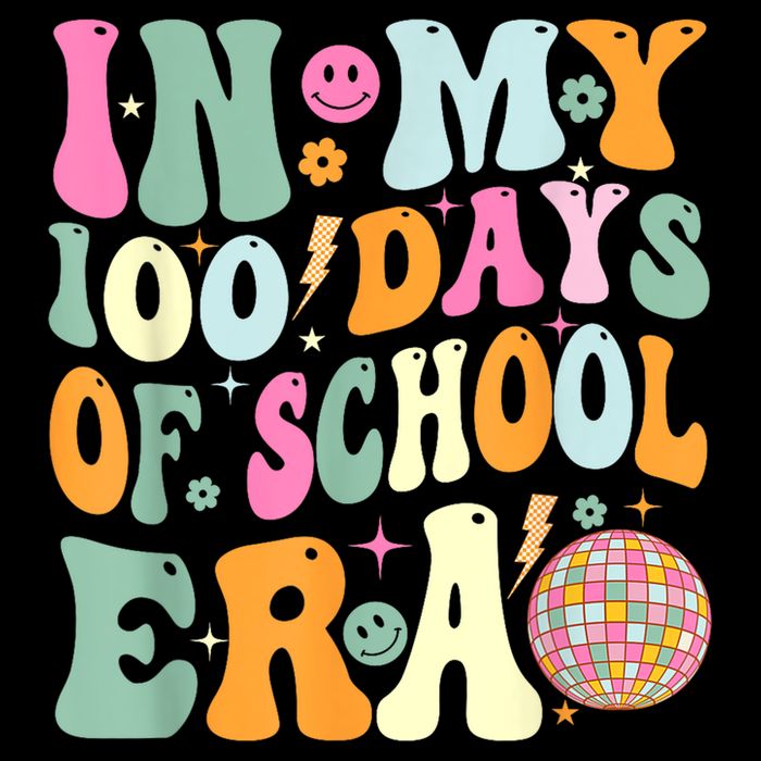 In My 100 Days Of School Era Teacher 100 Days Of School Wool Snapback Cap