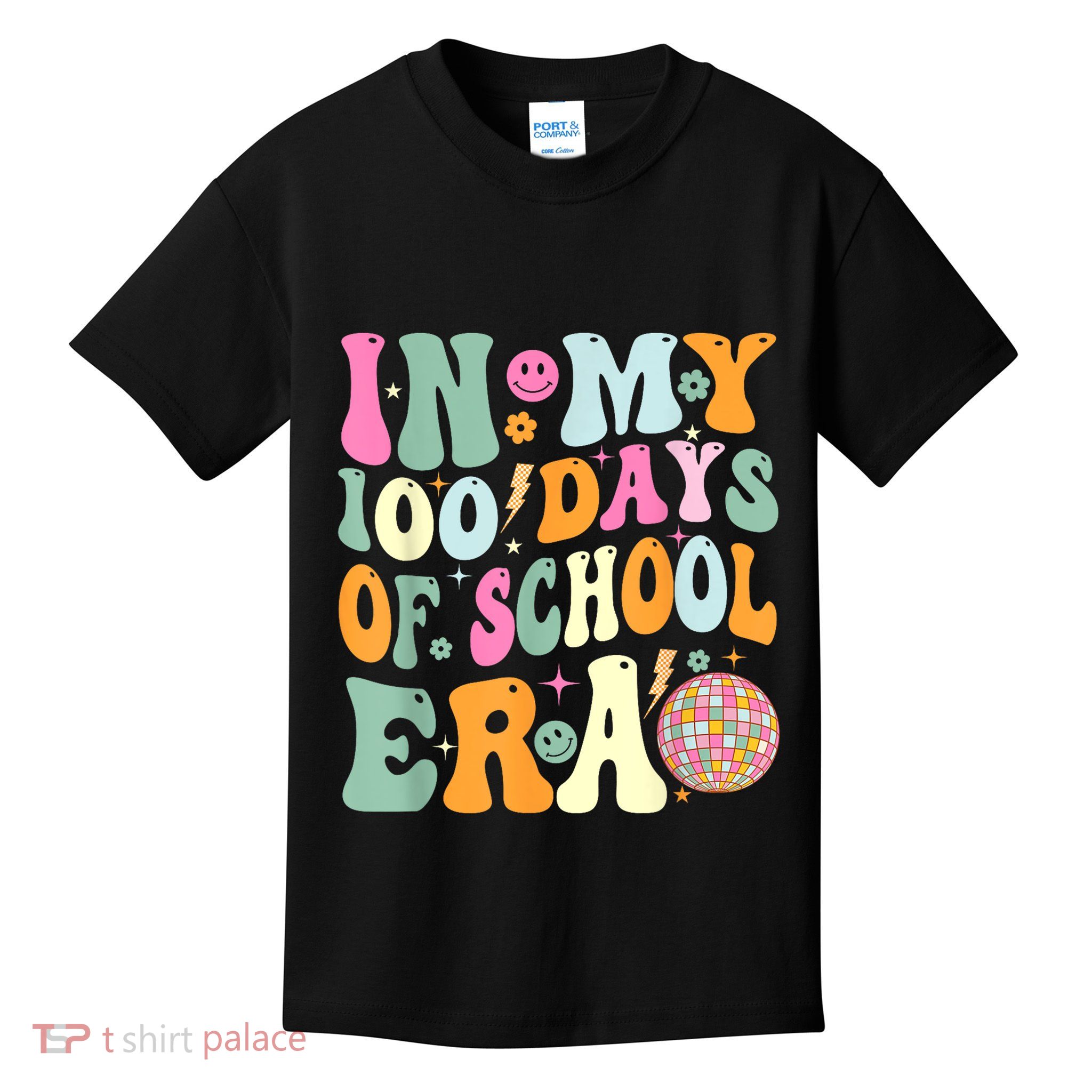 In My 100 Days Of School Era Teacher 100 Days Of School Kids T-Shirt