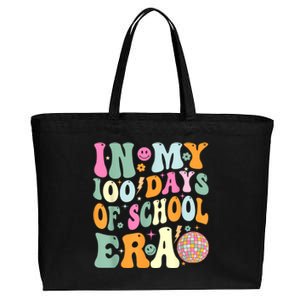 In My 100 Days Of School Era Teacher 100 Days Of School Cotton Canvas Jumbo Tote