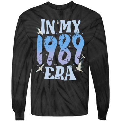 In My 1989 Era35 Year Old 35th Birthday Tie-Dye Long Sleeve Shirt