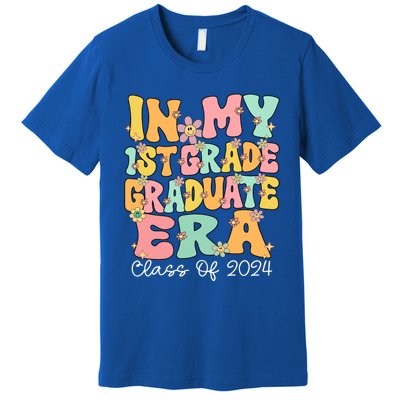 In My 1st Grade Graduate Era Groovy Last Day Of First Grade Gift Premium T-Shirt