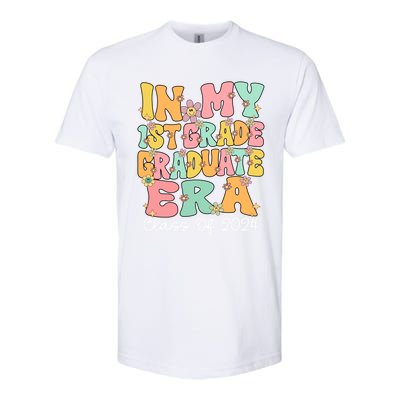 In My 1st Grade Graduate Era Groovy Last Day Of First Grade Gift Softstyle CVC T-Shirt