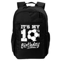 It's My 10th Birthday Soccer Player 10 Bday Party Team Backpack
