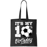 It's My 10th Birthday Soccer Player 10 Bday Party Team Bag