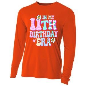 In My 11th Birthday Era Gifts Eleven Bday 11 Year Old Cooling Performance Long Sleeve Crew