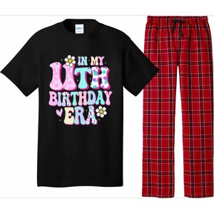 In My 11th Birthday Era Gifts Eleven Bday 11 Year Old Pajama Set