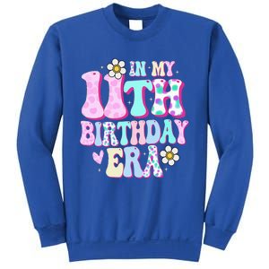 In My 11th Birthday Era Gifts Eleven Bday 11 Year Old Sweatshirt