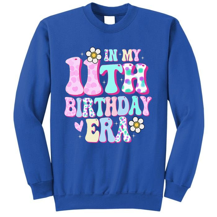 In My 11th Birthday Era Gifts Eleven Bday 11 Year Old Sweatshirt