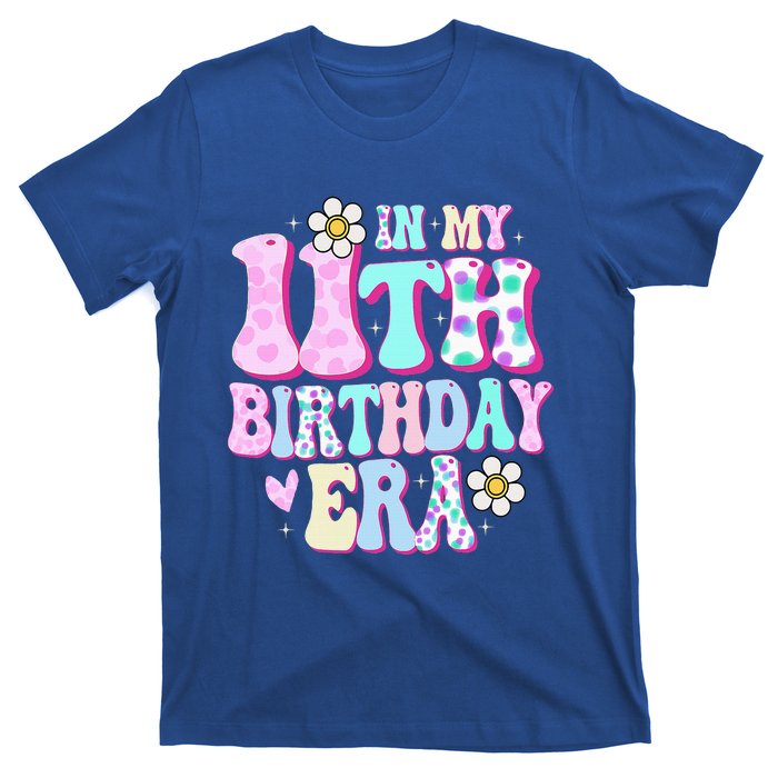 In My 11th Birthday Era Gifts Eleven Bday 11 Year Old T-Shirt