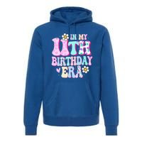 In My 11th Birthday Era Gifts Eleven Bday 11 Year Old Premium Hoodie