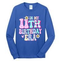 In My 11th Birthday Era Gifts Eleven Bday 11 Year Old Tall Long Sleeve T-Shirt