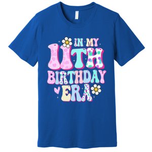 In My 11th Birthday Era Gifts Eleven Bday 11 Year Old Premium T-Shirt