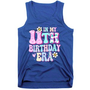 In My 11th Birthday Era Gifts Eleven Bday 11 Year Old Tank Top