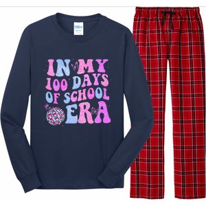 In My 100 Days Of School Era Retro Disco 100th Day Of School Long Sleeve Pajama Set