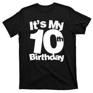 Its My 10th Birthday Gift T-Shirt