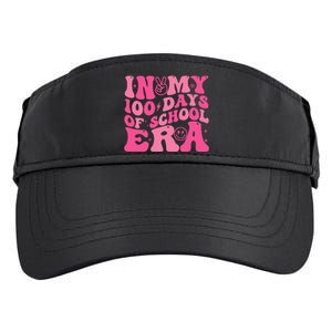 In My 100 Days Of School Era Teacher 100 Days Of School Adult Drive Performance Visor