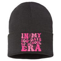 In My 100 Days Of School Era Teacher 100 Days Of School Sustainable Knit Beanie