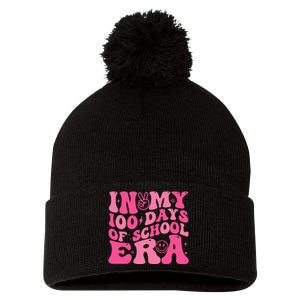 In My 100 Days Of School Era Teacher 100 Days Of School Pom Pom 12in Knit Beanie