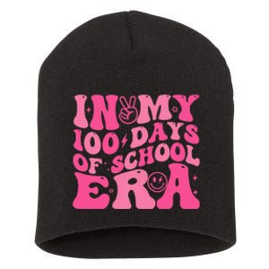 In My 100 Days Of School Era Teacher 100 Days Of School Short Acrylic Beanie