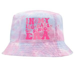 In My 100 Days Of School Era Teacher 100 Days Of School Tie-Dyed Bucket Hat