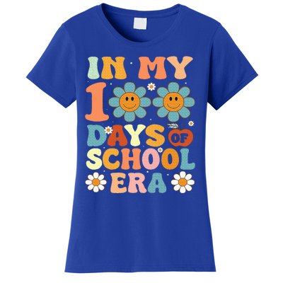 In My 100 Days Of School Era Retro 100th Day Of School Women's T-Shirt