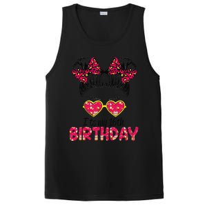 Its My 16th Birthday Messy Bun Womenns PosiCharge Competitor Tank