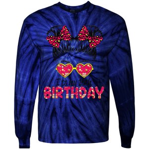 Its My 16th Birthday Messy Bun Womenns Tie-Dye Long Sleeve Shirt