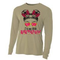 Its My 16th Birthday Messy Bun Womenns Cooling Performance Long Sleeve Crew