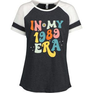 In My 1989 Era Fans Music Concert Enza Ladies Jersey Colorblock Tee