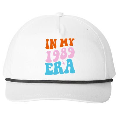 In My 1989 Era Groovy Retro Snapback Five-Panel Rope Hat