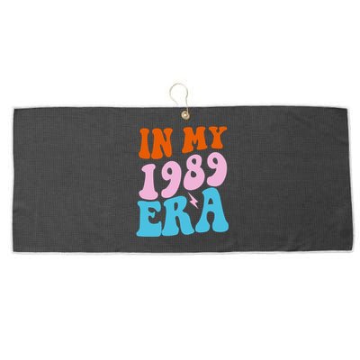 In My 1989 Era Groovy Retro Large Microfiber Waffle Golf Towel