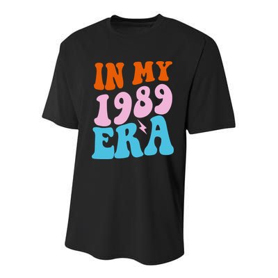 In My 1989 Era Groovy Retro Youth Performance Sprint T-Shirt