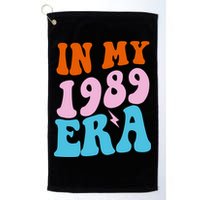 In My 1989 Era Groovy Retro Golf Towel