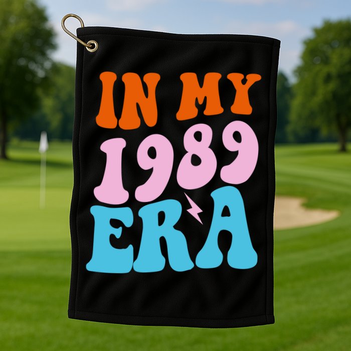 In My 1989 Era Groovy Retro Golf Towel