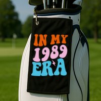 In My 1989 Era Groovy Retro Golf Towel