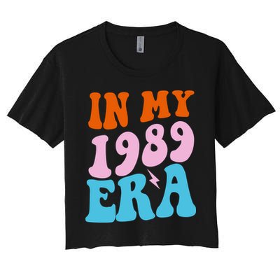 In My 1989 Era Groovy Retro Crop Top
