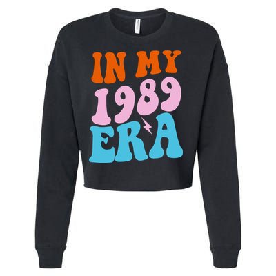 In My 1989 Era Groovy Retro Cropped Pullover Crew