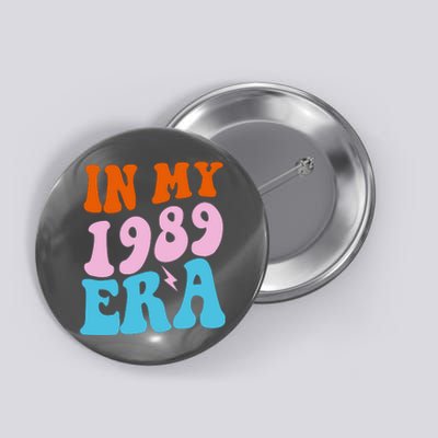 In My 1989 Era Groovy Retro Button