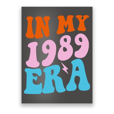 In My 1989 Era Groovy Retro Poster
