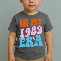 In My 1989 Era Groovy Retro Toddler T-Shirt