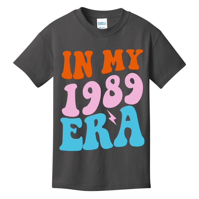 In My 1989 Era Groovy Retro Kids T-Shirt