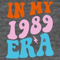 In My 1989 Era Groovy Retro Kids T-Shirt