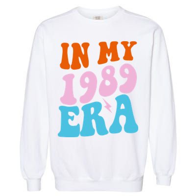 In My 1989 Era Groovy Retro Garment-Dyed Sweatshirt