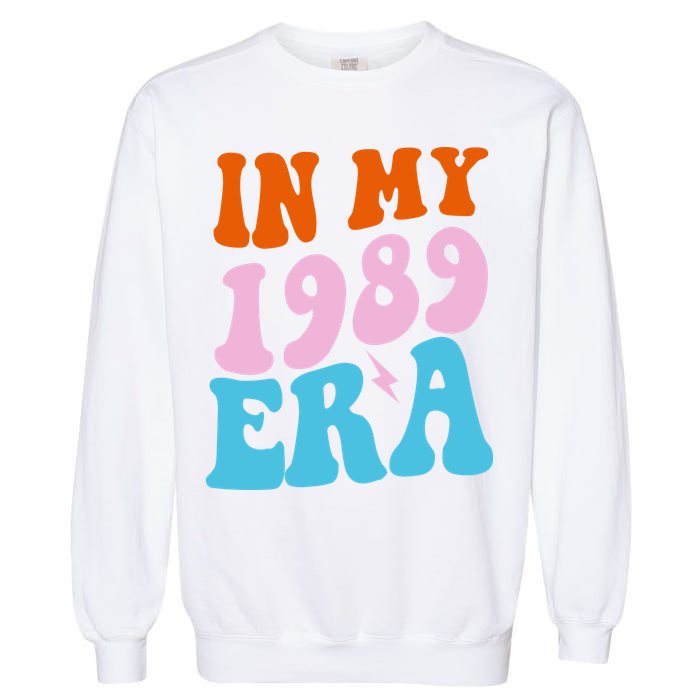 In My 1989 Era Groovy Retro Garment-Dyed Sweatshirt