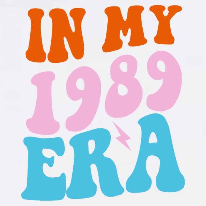 In My 1989 Era Groovy Retro Garment-Dyed Sweatshirt