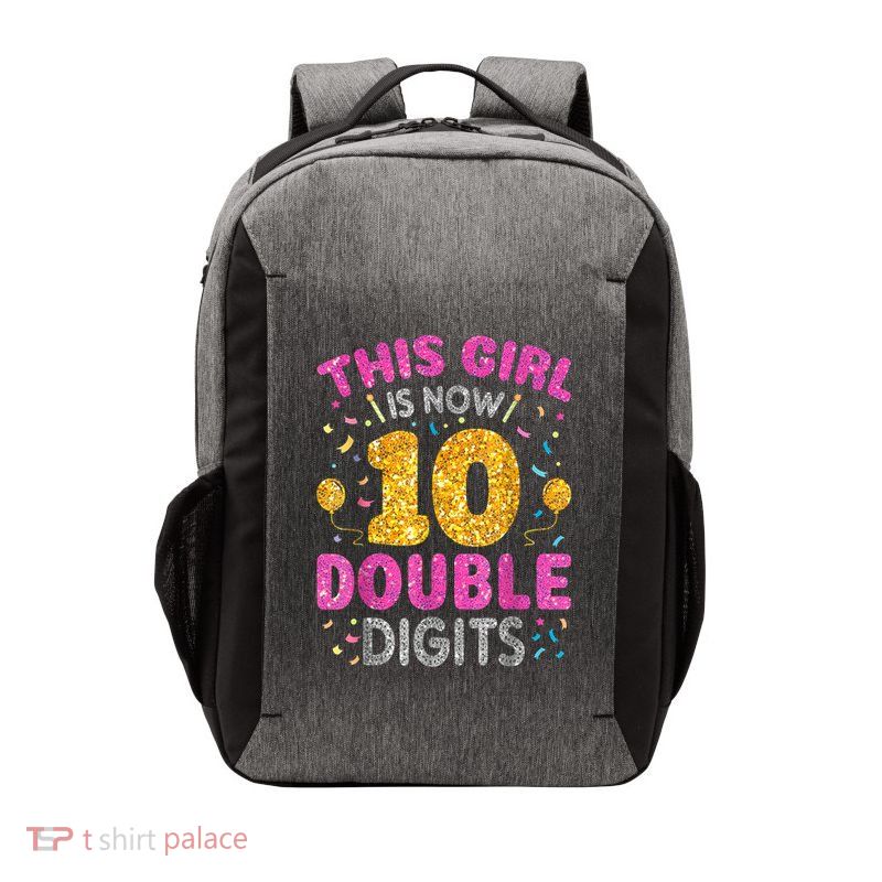 Its My 10th Birthday This Is Now 10th Years Old Vector Backpack