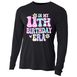 In My 11th Birthday Era Gifts Eleven Bday 11 Year Old Cooling Performance Long Sleeve Crew