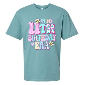 In My 11th Birthday Era Gifts Eleven Bday 11 Year Old Sueded Cloud Jersey T-Shirt