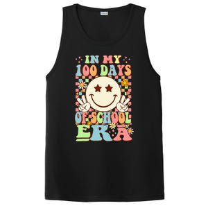 In My 100 Days Of School Era Retro Groovy 100th Day Teacher PosiCharge Competitor Tank